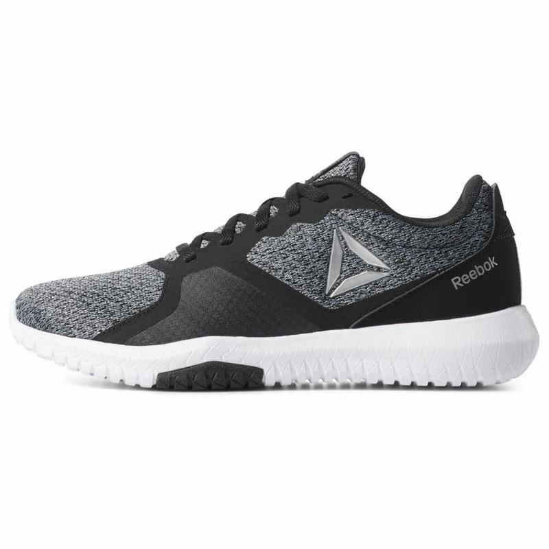 Adidasi Training Reebok Flexagon Force Dama Negrii/Gri/Albi Romania LS3083RT